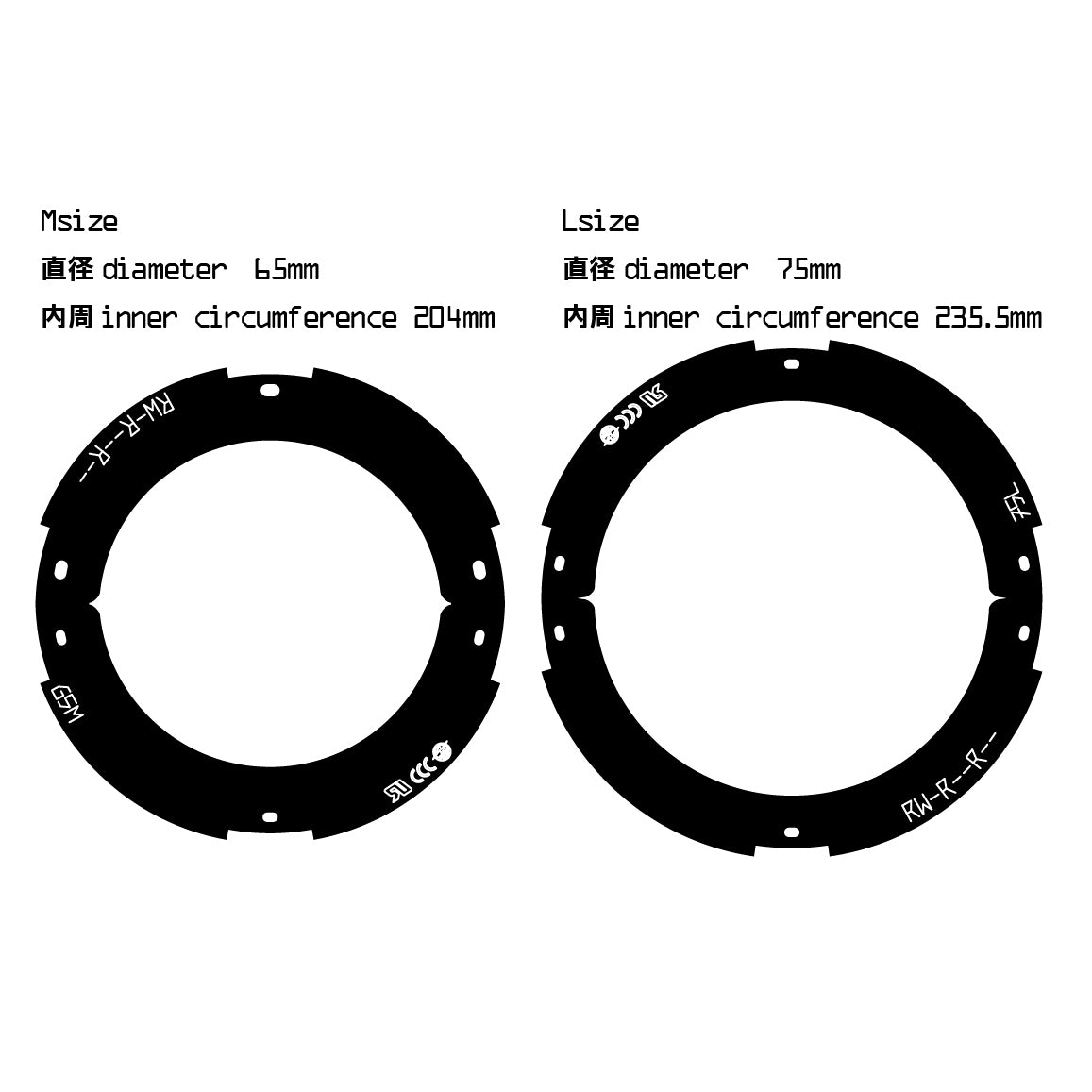 Armored Wristband Unit type06-solid