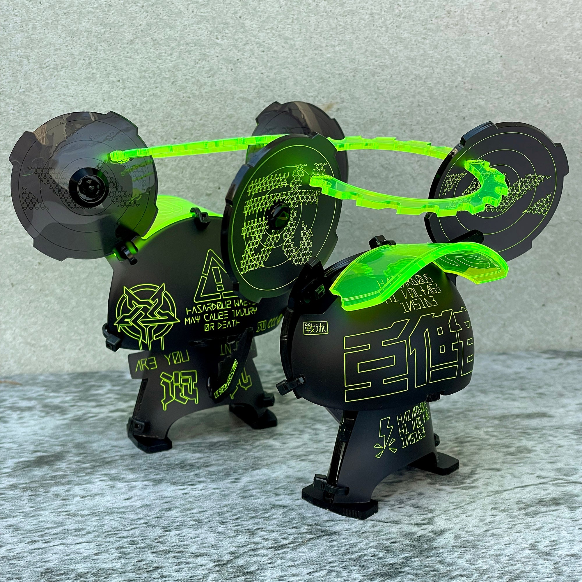 Acrylic figure Autonomous Tactical Unit M type halo type
