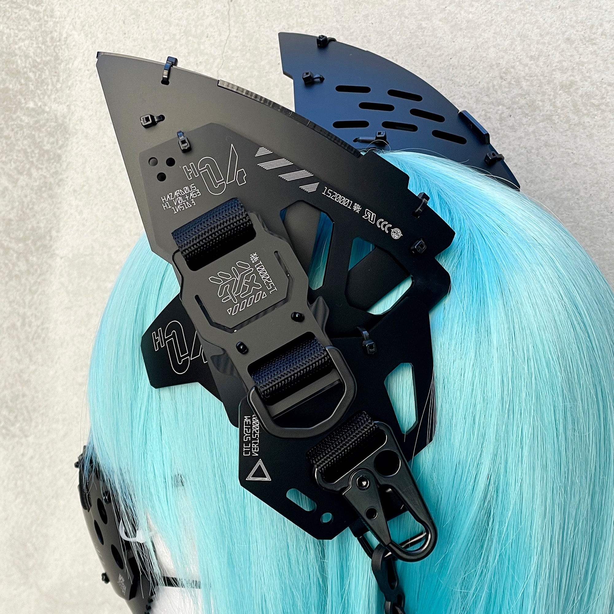 大型立体ネコミミユニット H-04