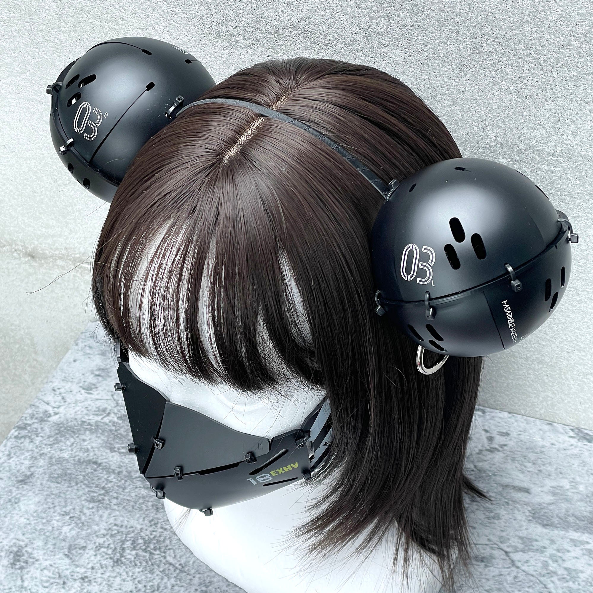 Twin orb headband