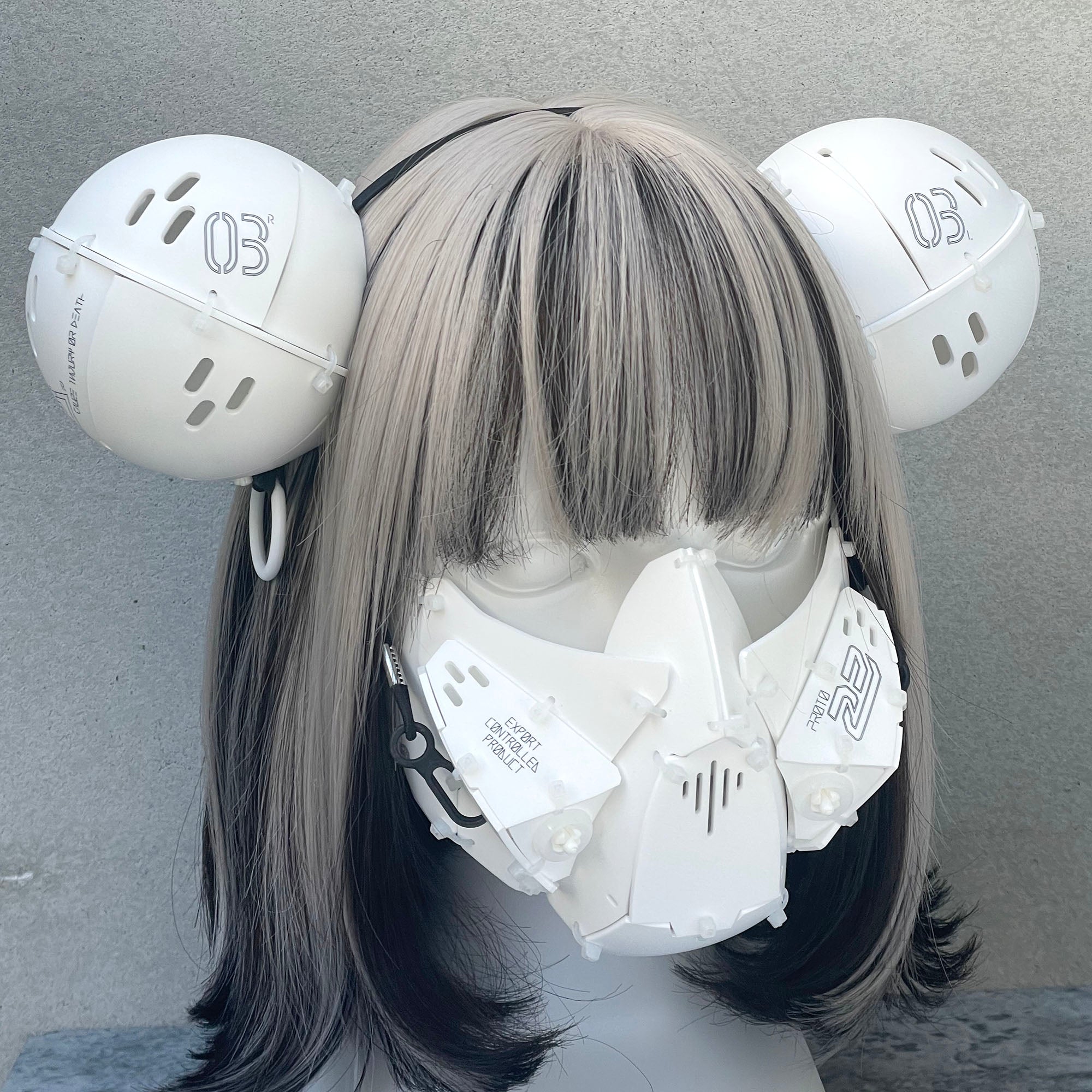 Twin orb headband