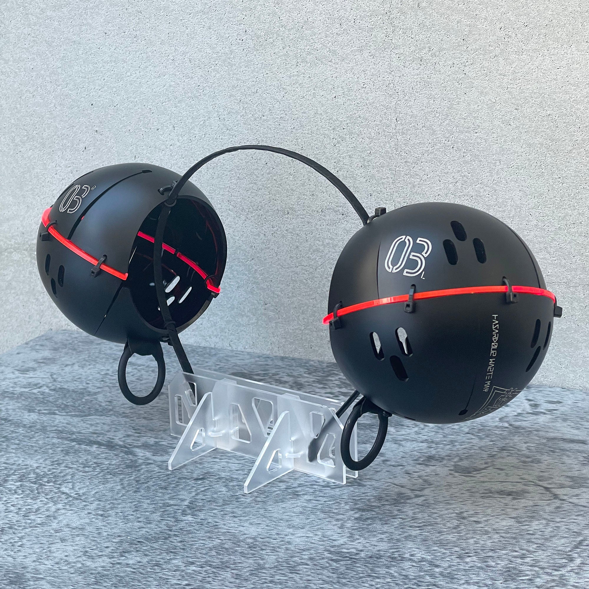 Twin orb headband