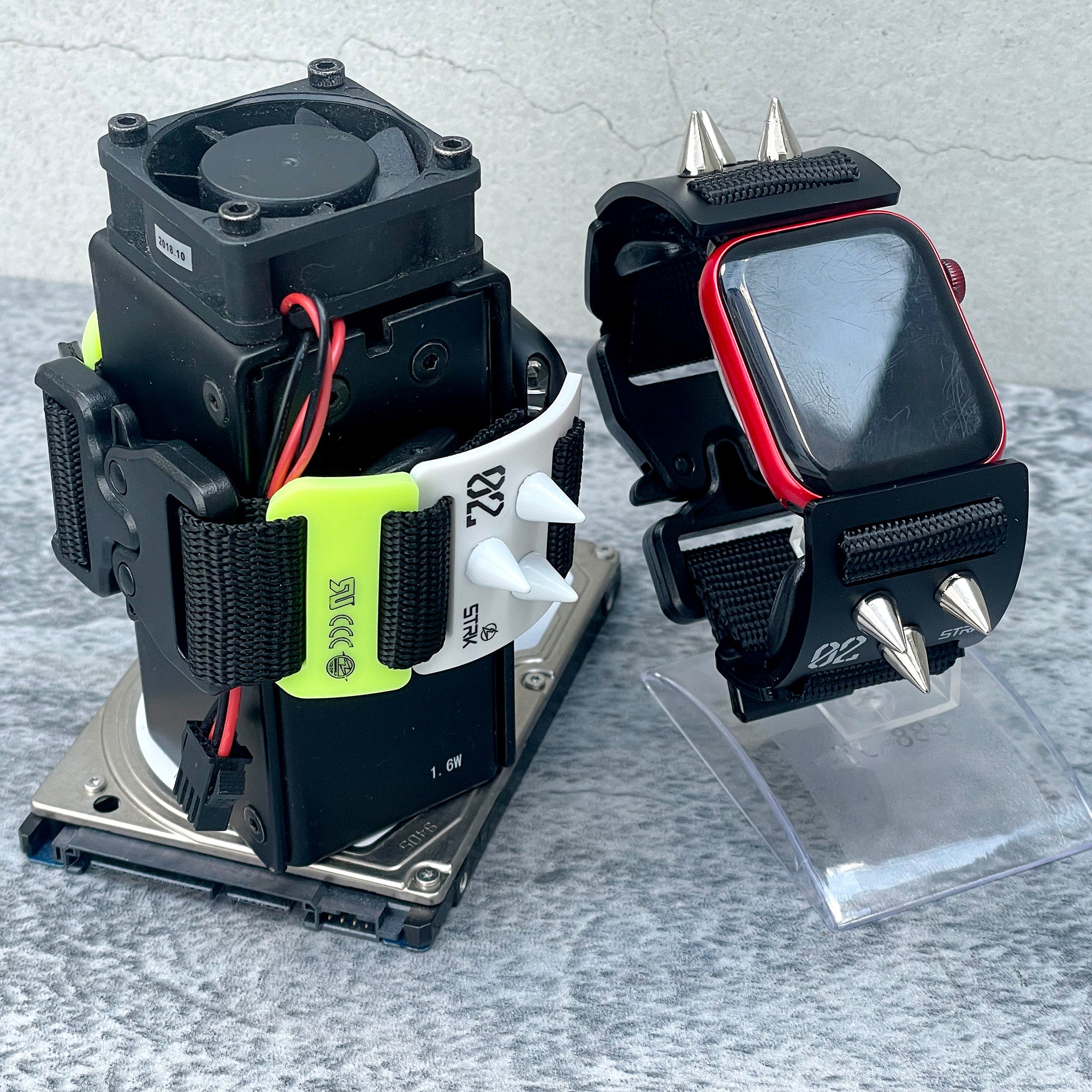 装甲apple watchバンドmk2 strk