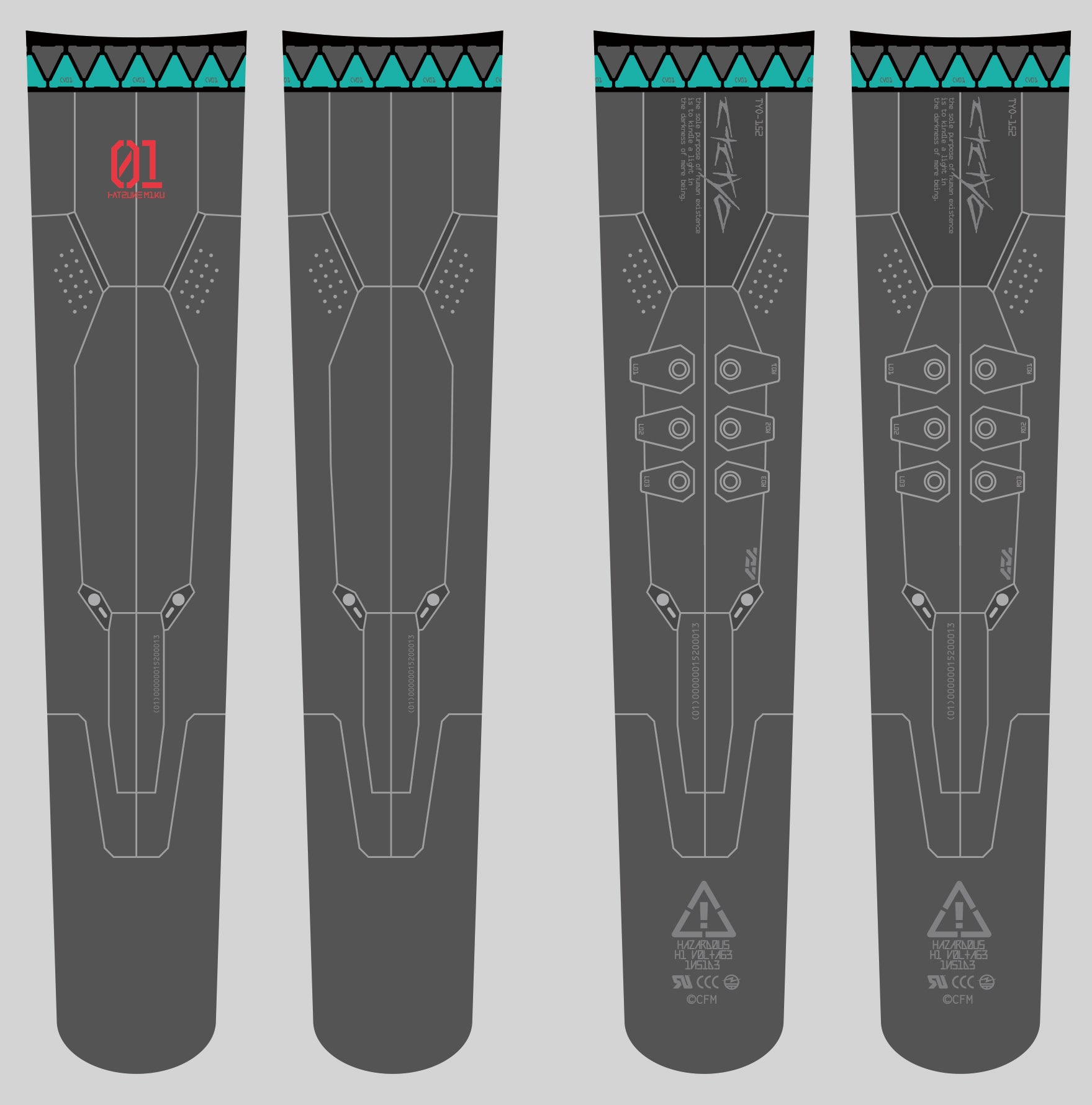 Knee-high socks Hatsune Miku 2024 ver.