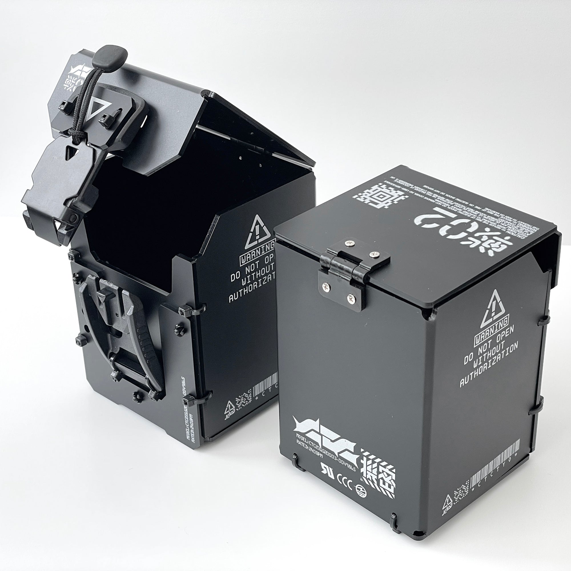 み*そ様 CoMeTic デッキ　入れ替えパーツ付き 装甲デッキケース 60mm – 中央町戦術工芸