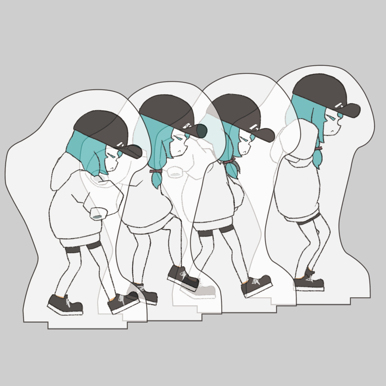 the Hole/初音ミク アニメーションアクスタ【CTCRECORDS】