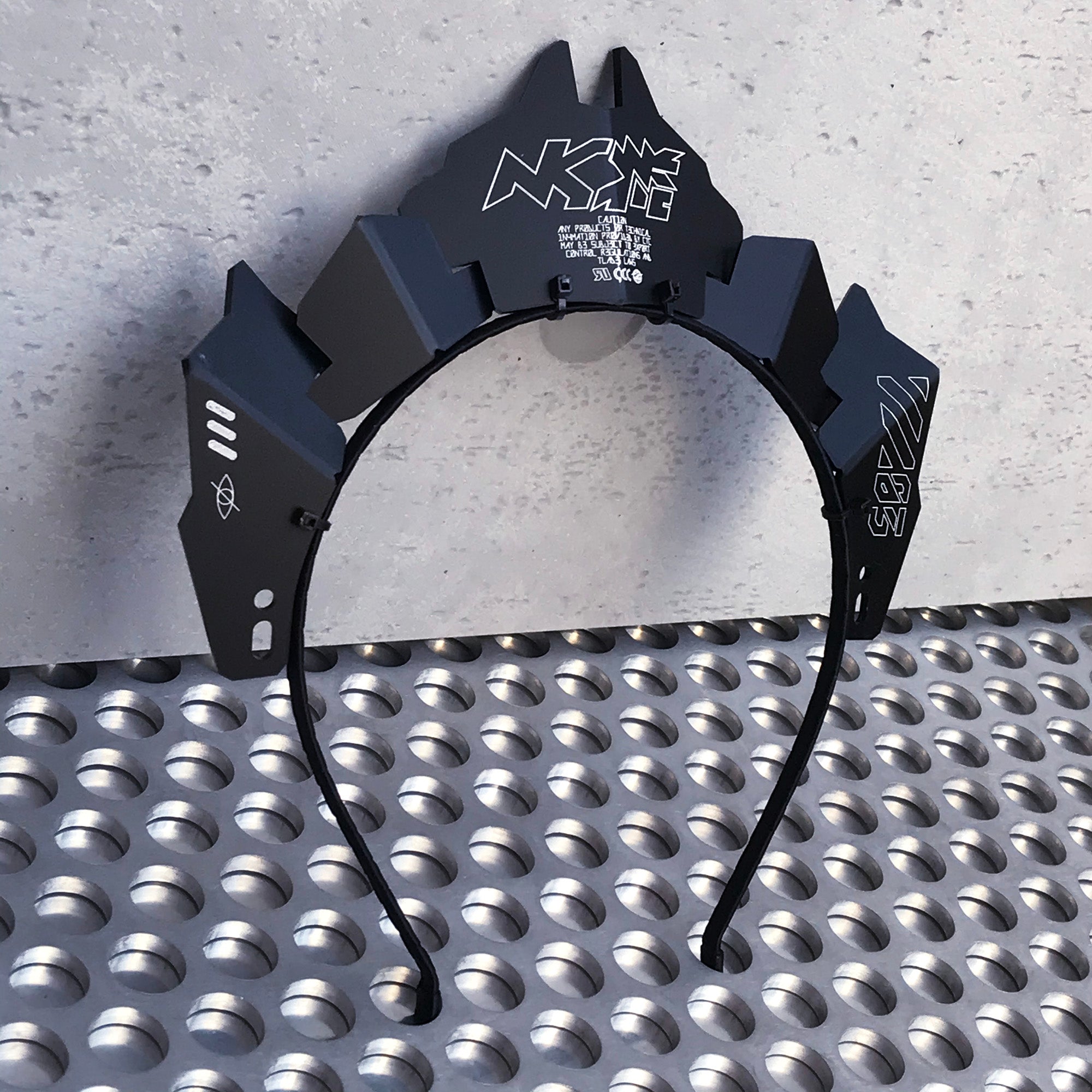 【中央町戦術工芸】ヘッドドレスユニットmk2 White 02 カチューシャ[headban] – 中央町戦術工芸