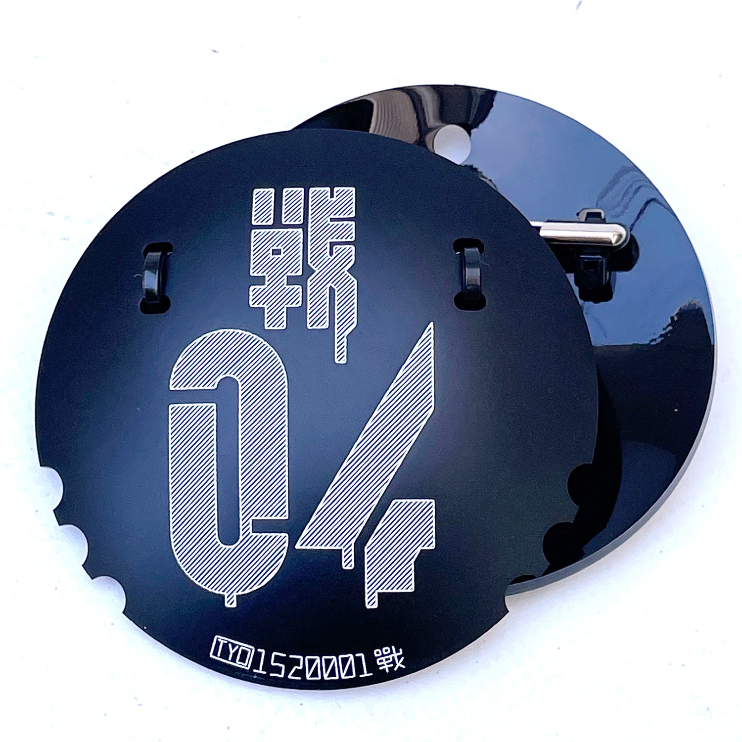 缶バッジ偽装型追加装甲/58mm級
