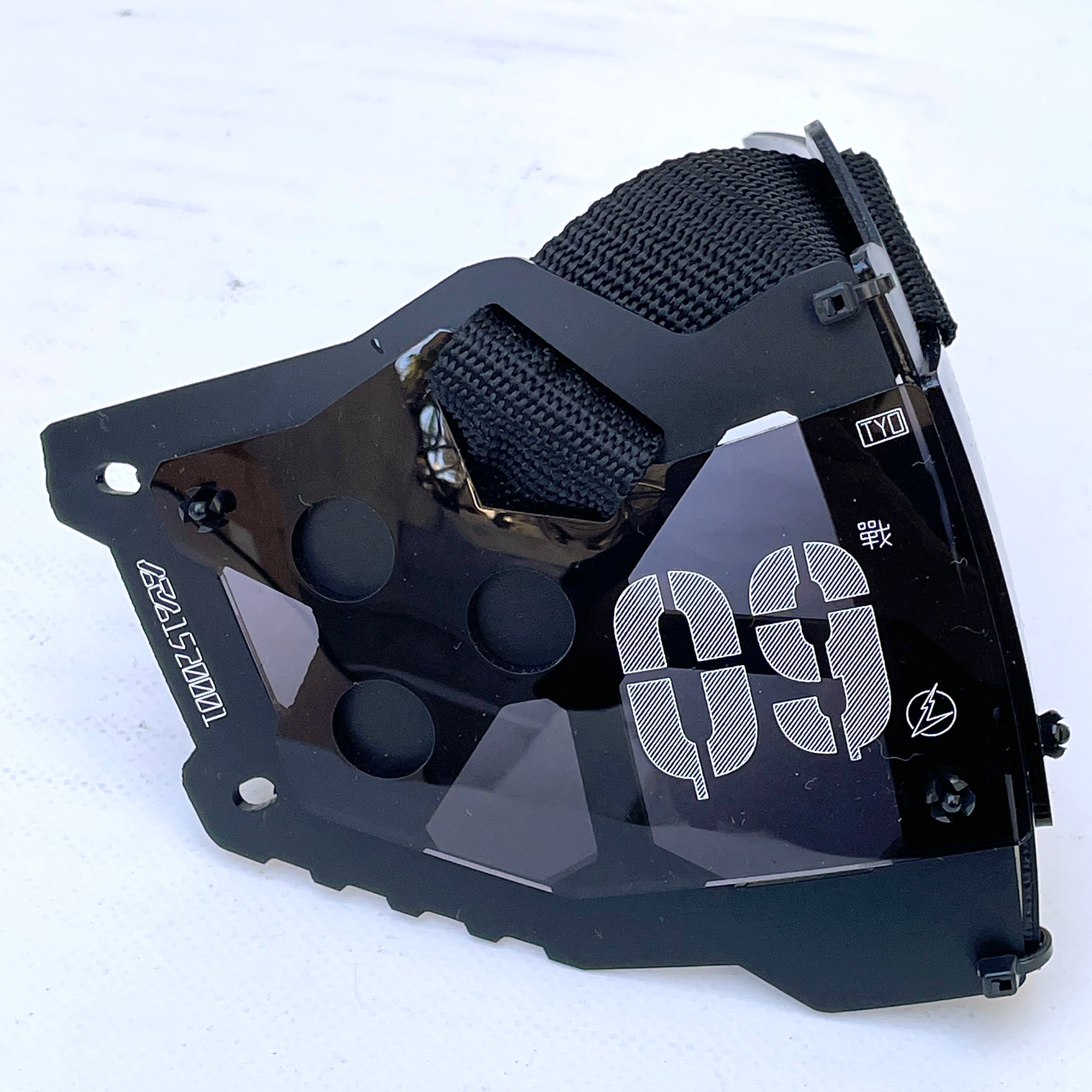 装甲マスクユニットmk9  "smoke black"
