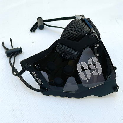 装甲マスクユニットmk9  "smoke black"