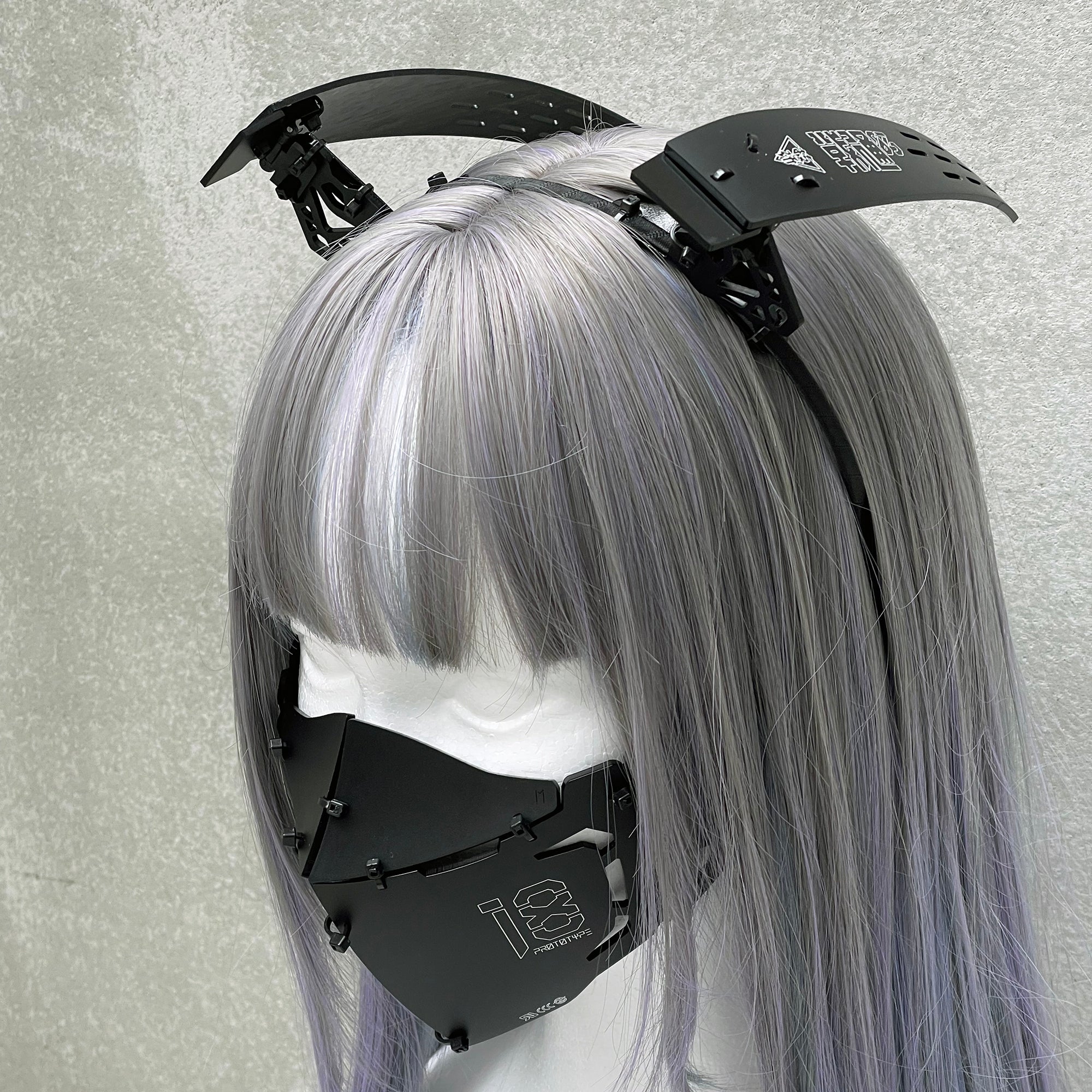 中央町戦術工芸ツインオーブ型カチューシャ 02 カチューシャ[headban] – 中央町戦術工芸