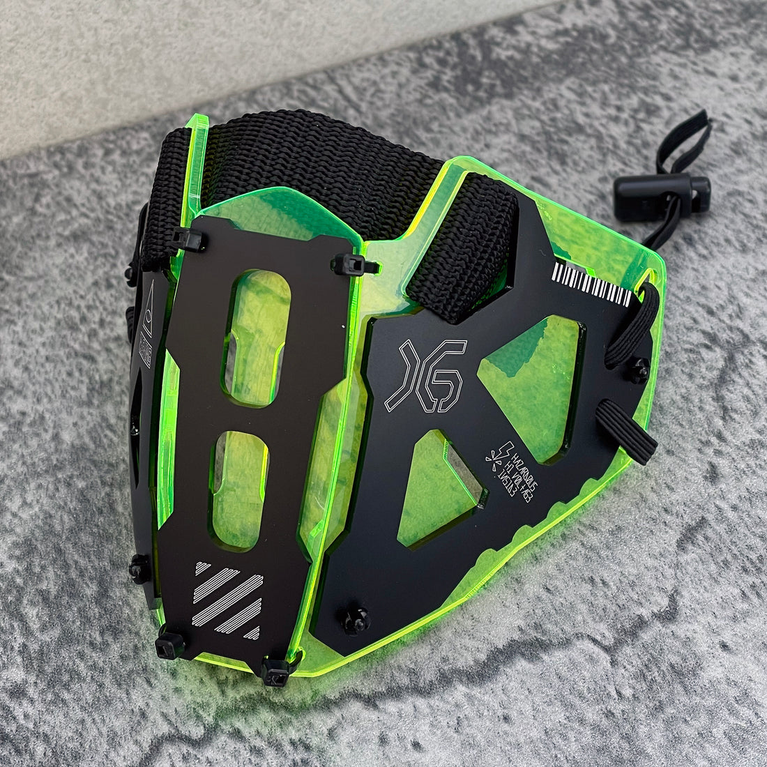 Armored Mask Unit mk16 green x black