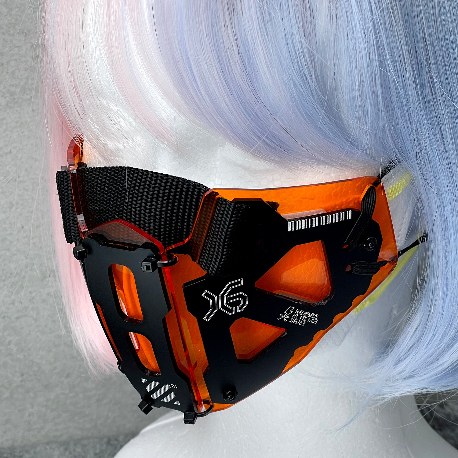 Armored Mask Unit mk16 orange x black