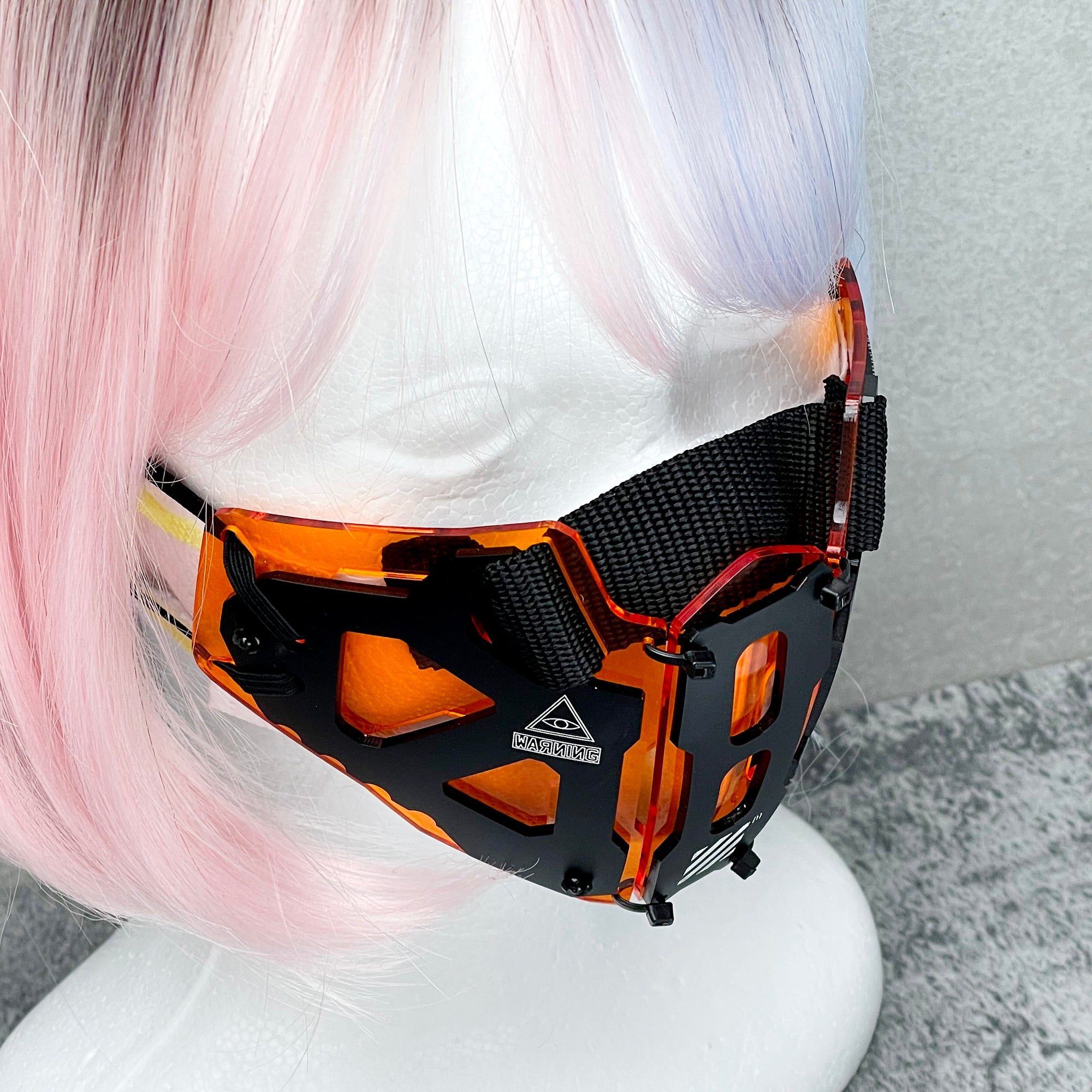Armored Mask Unit mk16 orange x black