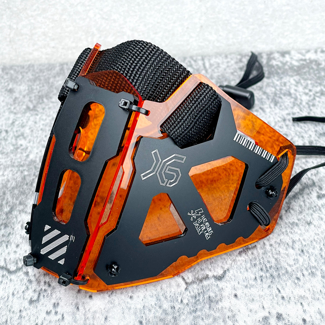 Armored Mask Unit mk16 orange x black