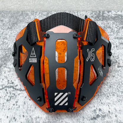 Armored Mask Unit mk16 orange x black