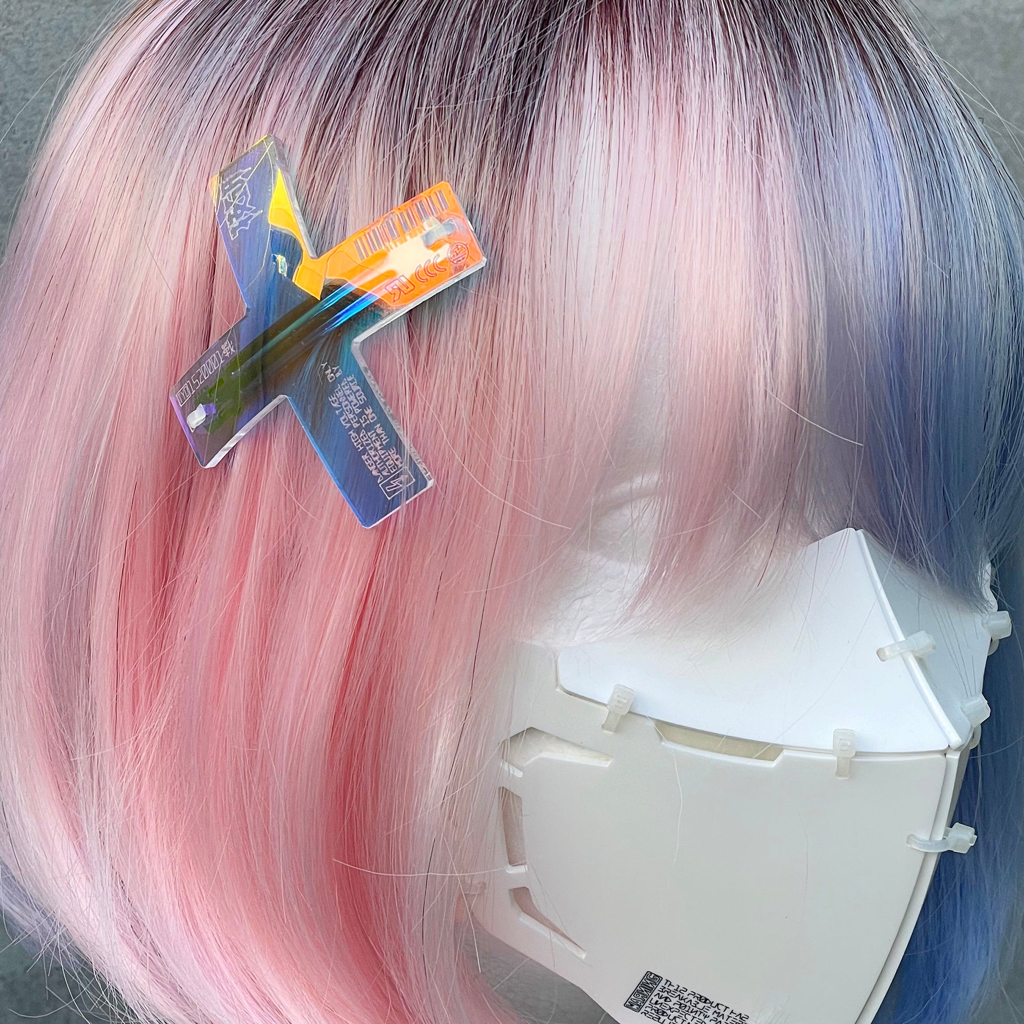 Cross Barrette Unit [Aurora]