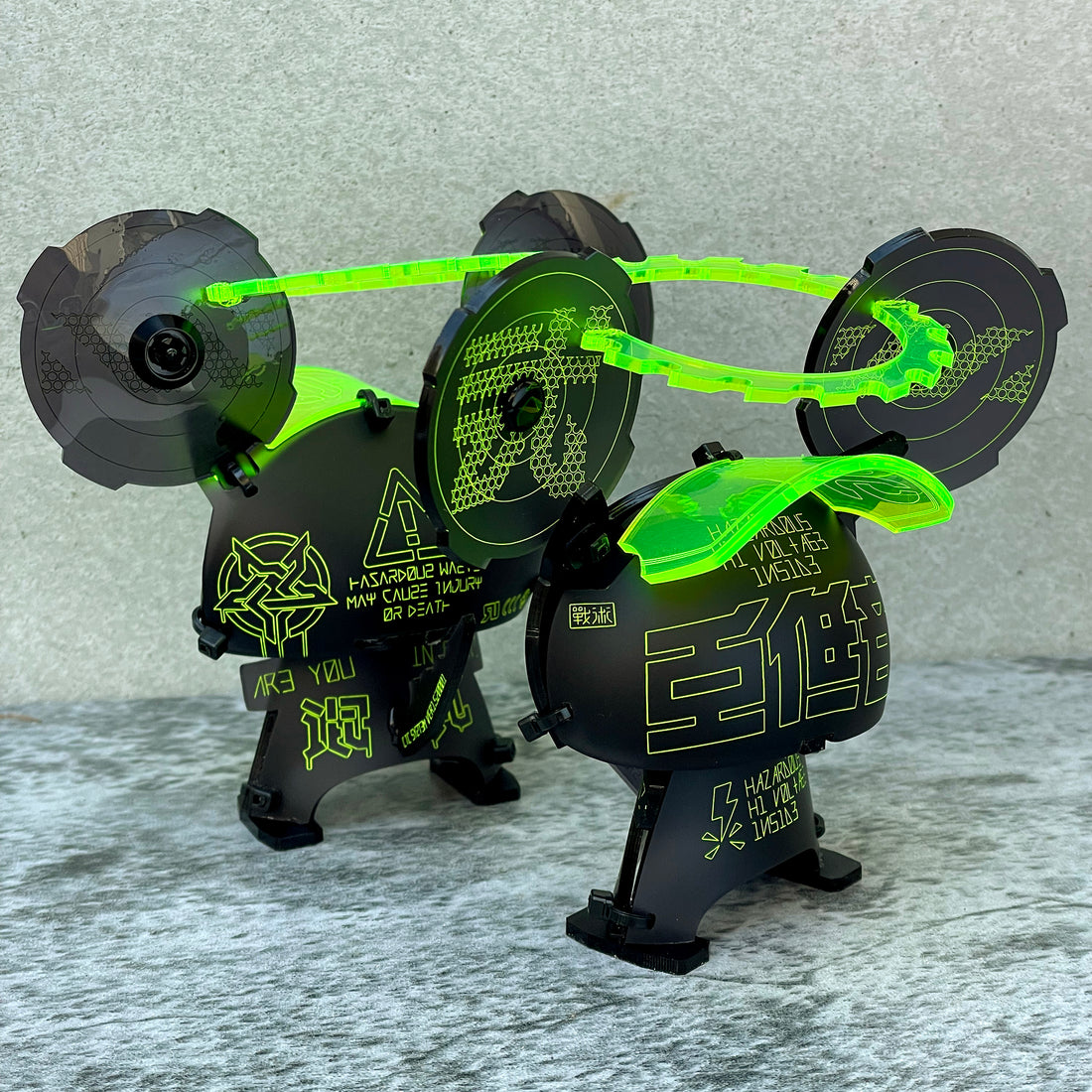 アクリルフィギュア 自律戦術ユニット M型 光輪タイプ