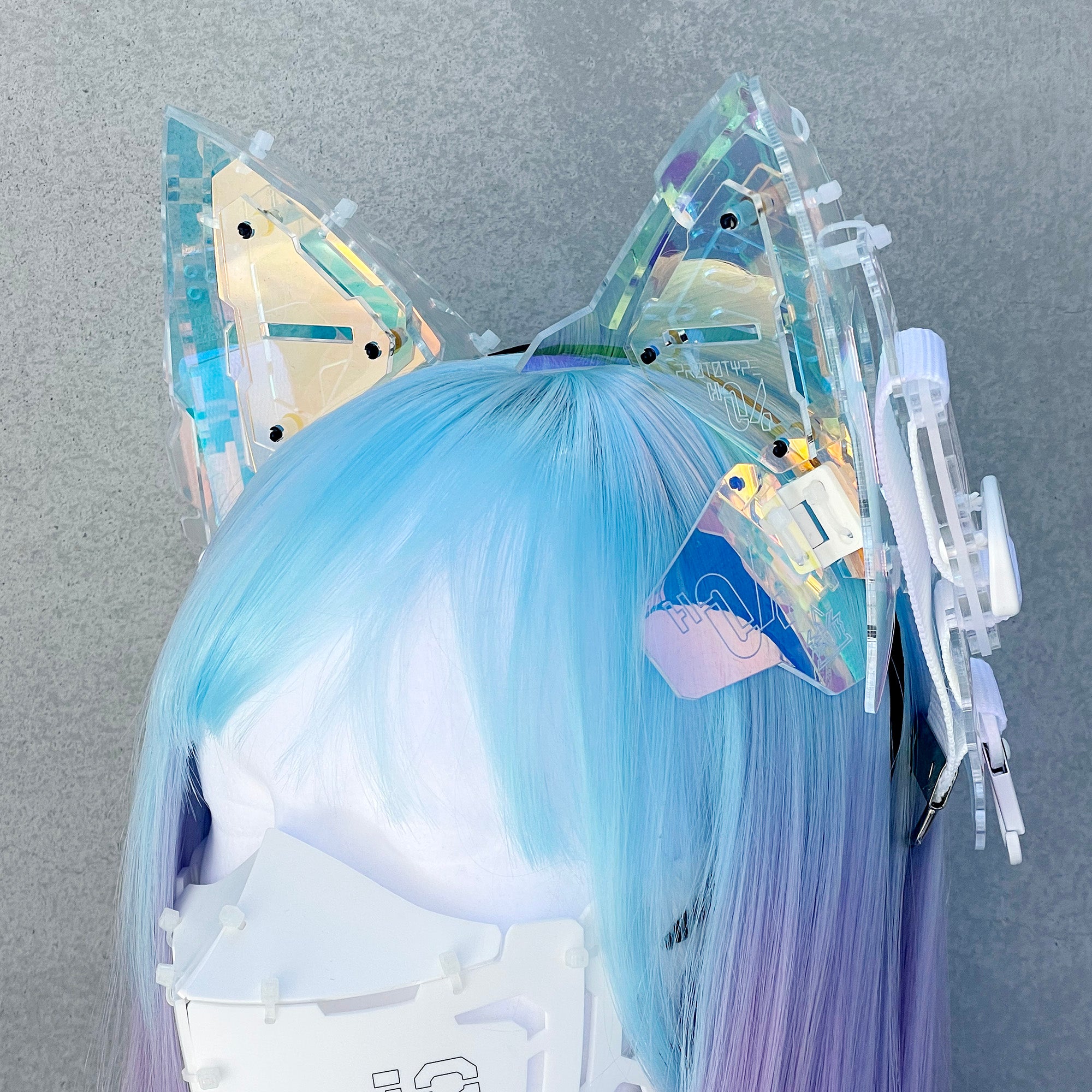 大型立体ネコミミユニット H-04 オーロラ – 中央町戦術工芸