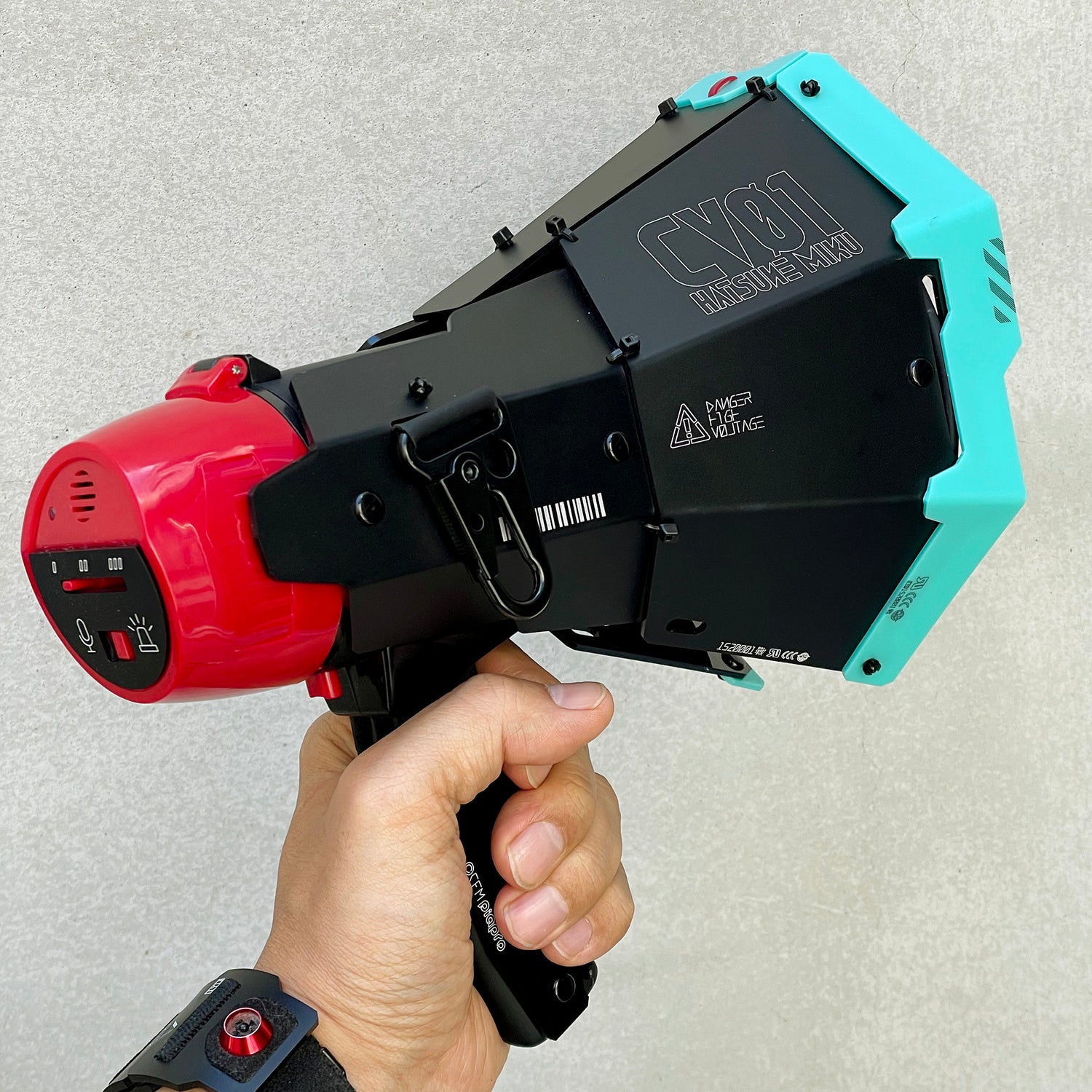 Armored loudspeaker unit Hatsune Miku model