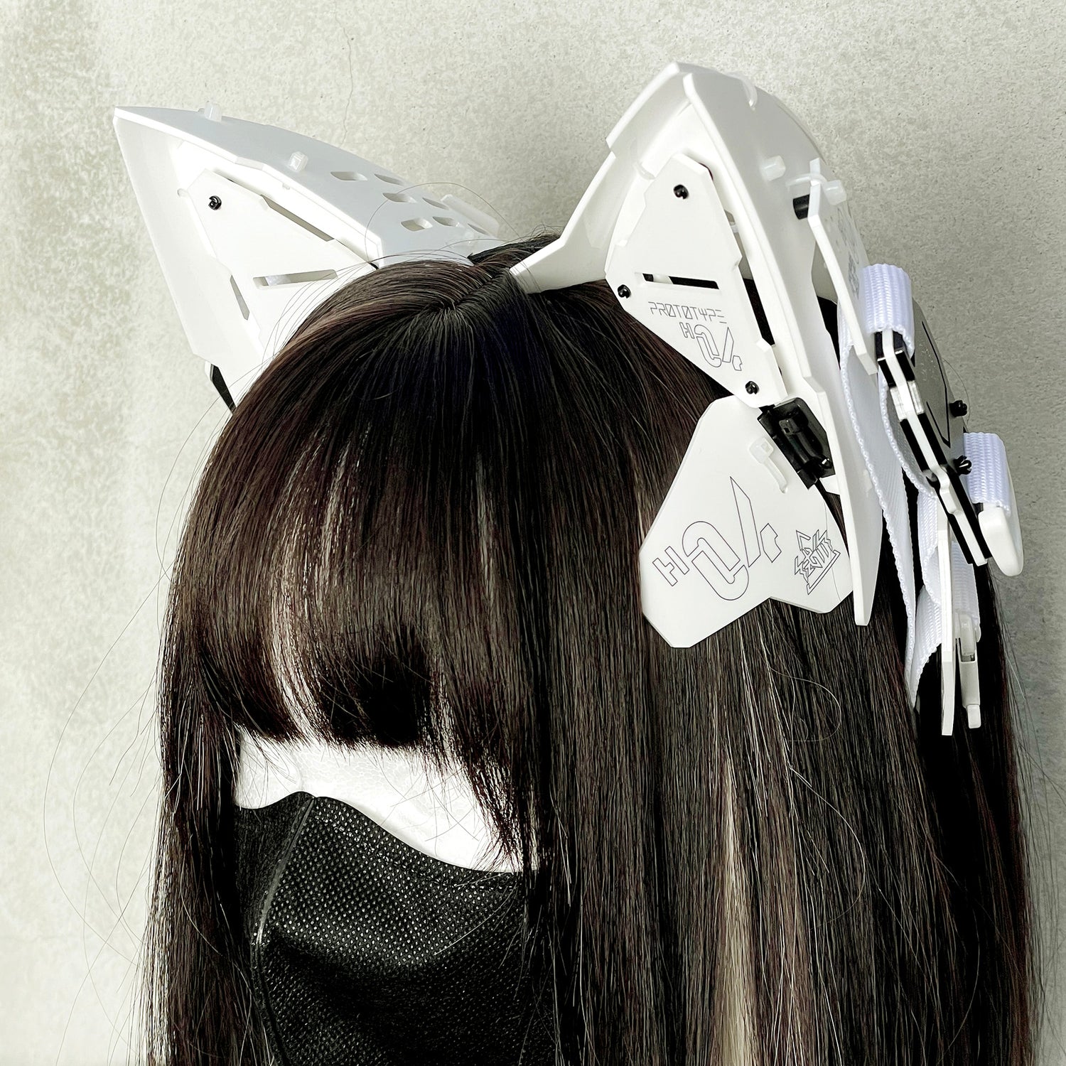 大型立体ネコミミユニット H-04