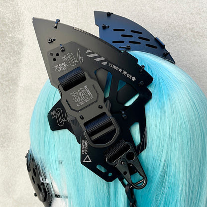 大型立体ネコミミユニット H-04