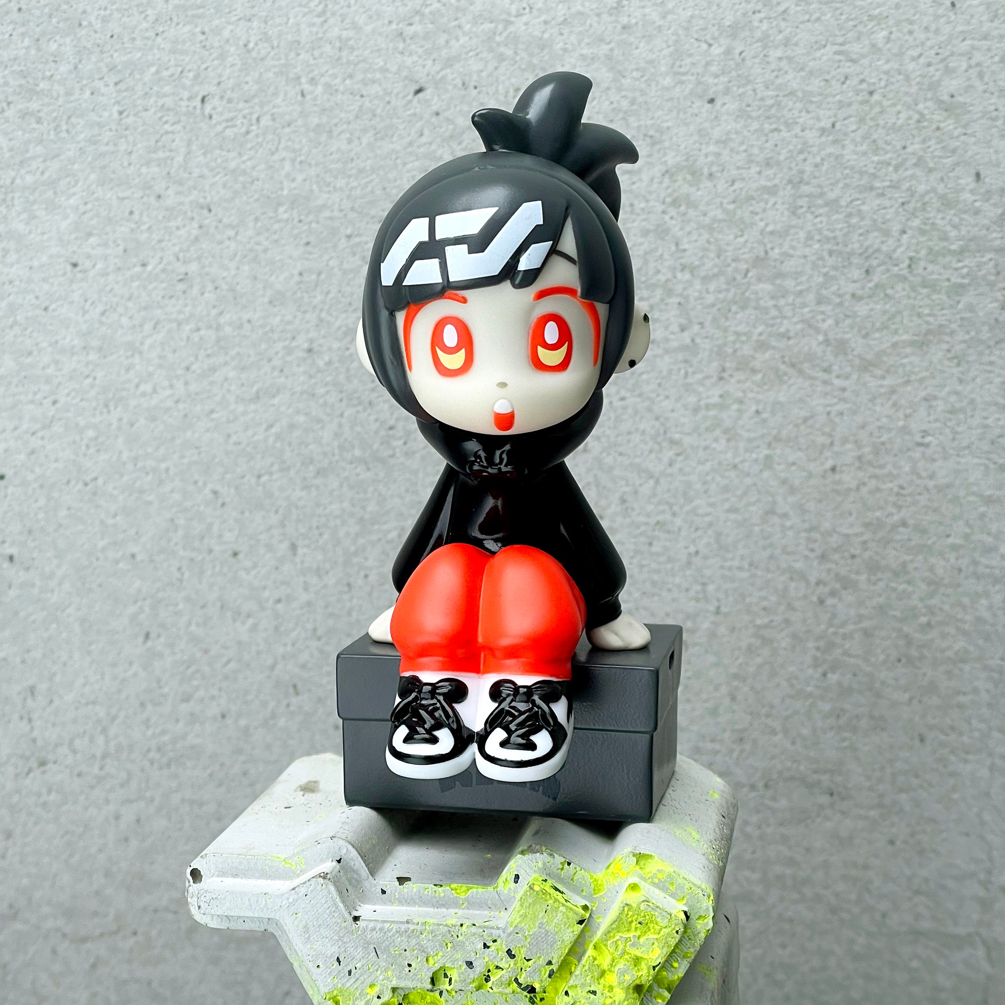 【KICKちゃん ソフビ 個展限定グレー】 KICKちゃん ソフビ 個展限定カラー グレー｜Yahoo!フリマ（旧PayPay