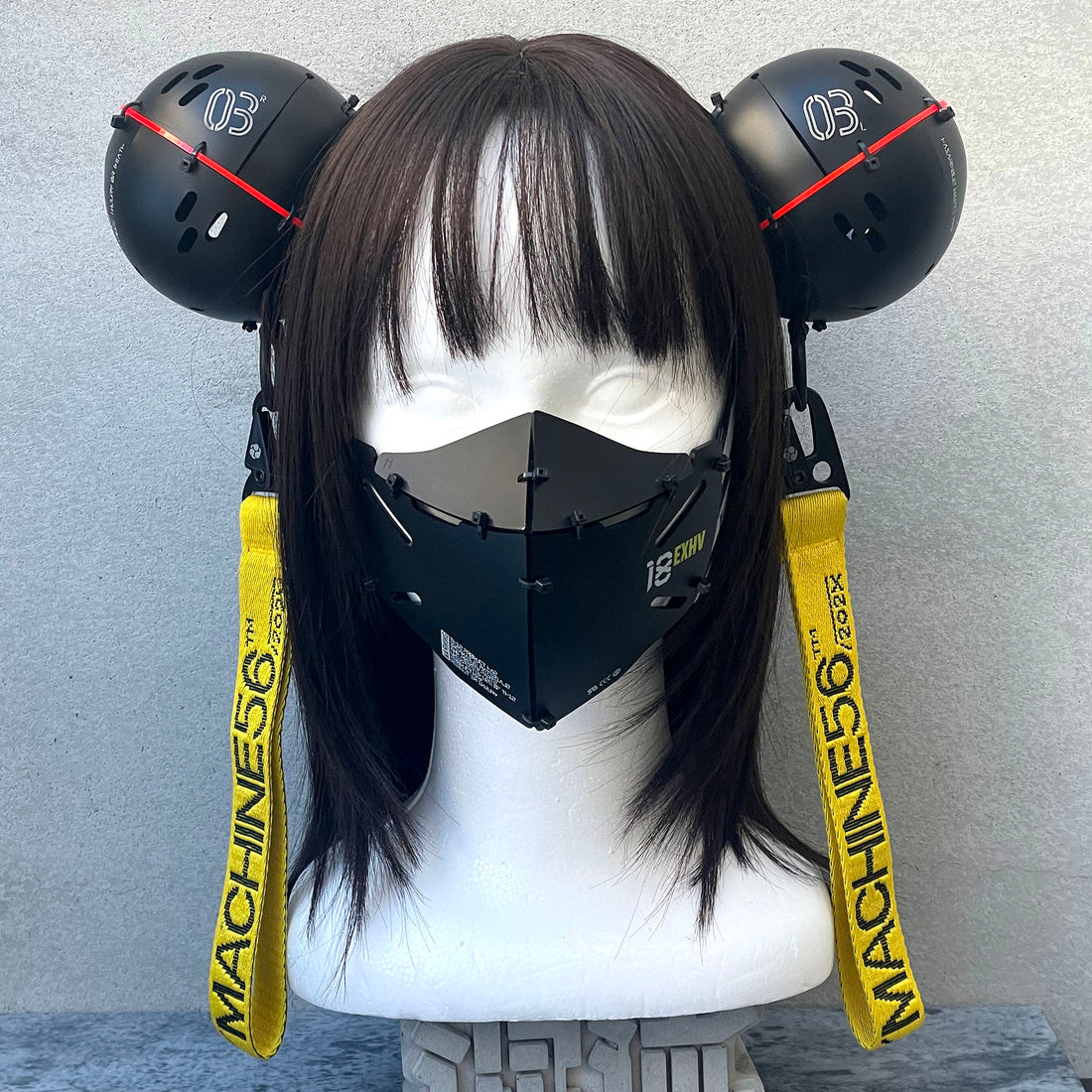 ツインオーブ型カチューシャ