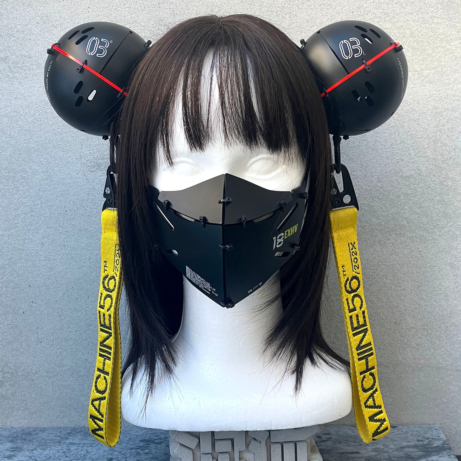 ツインオーブ型カチューシャ