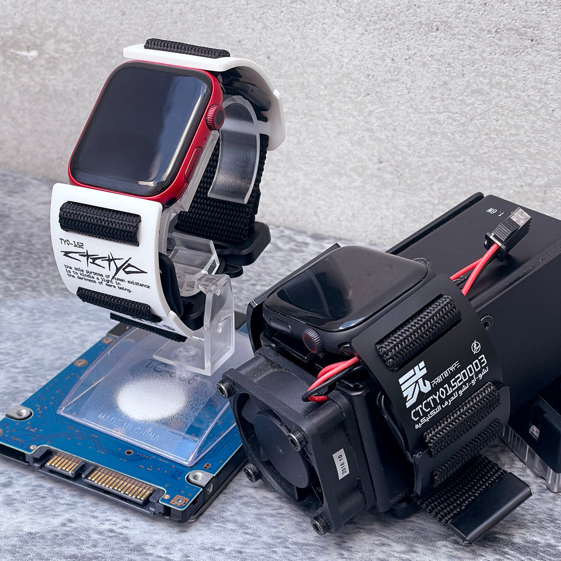 Armored Apple Watch Band MK2 Proto