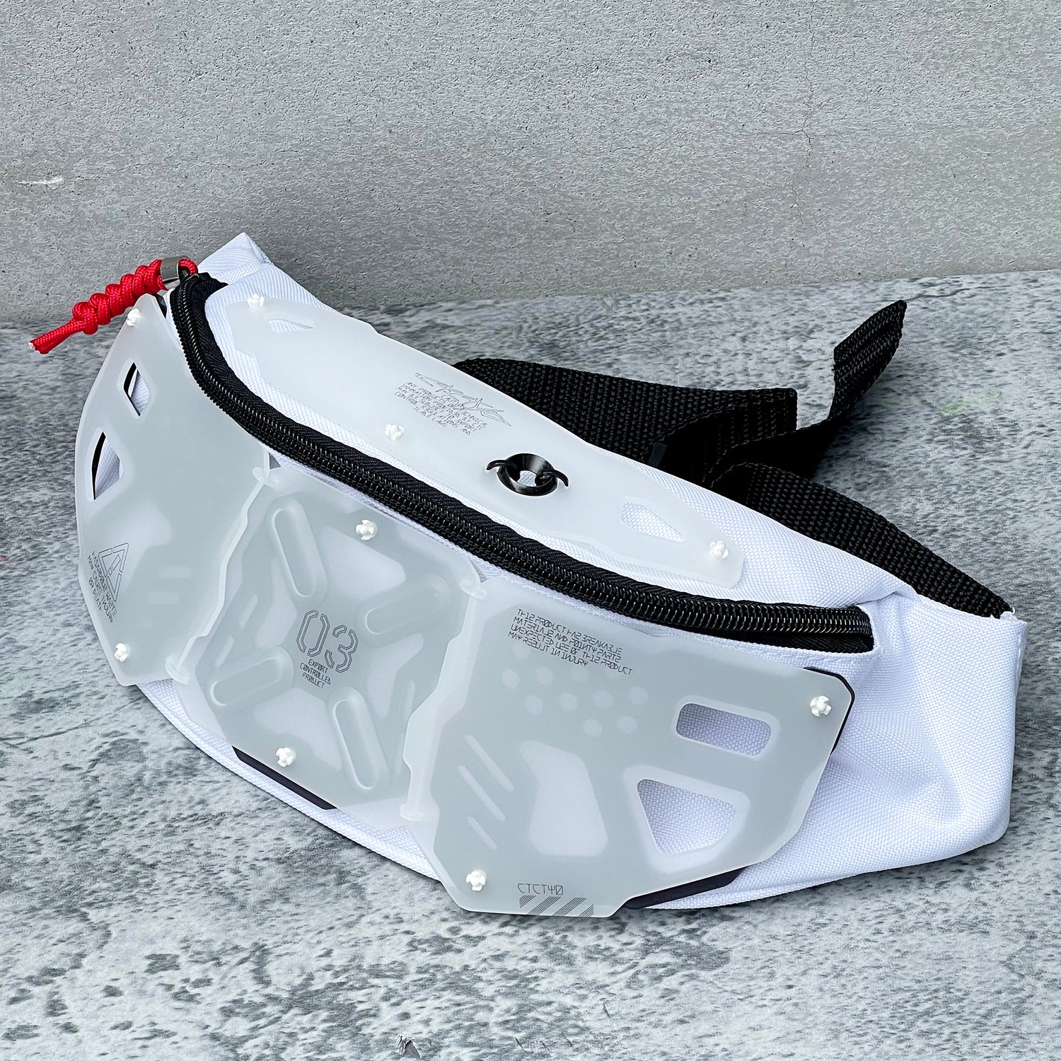 装甲ウエストバッグ type03　limited white