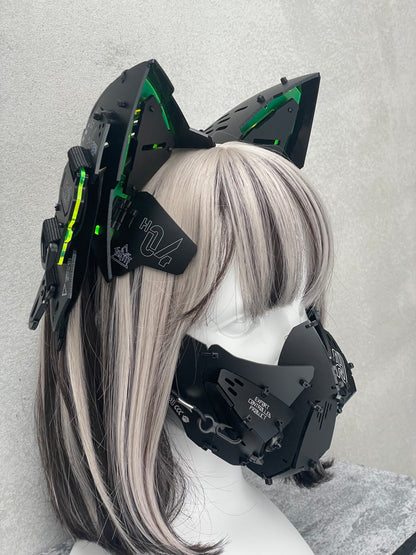 大型立体ネコミミユニット H-04