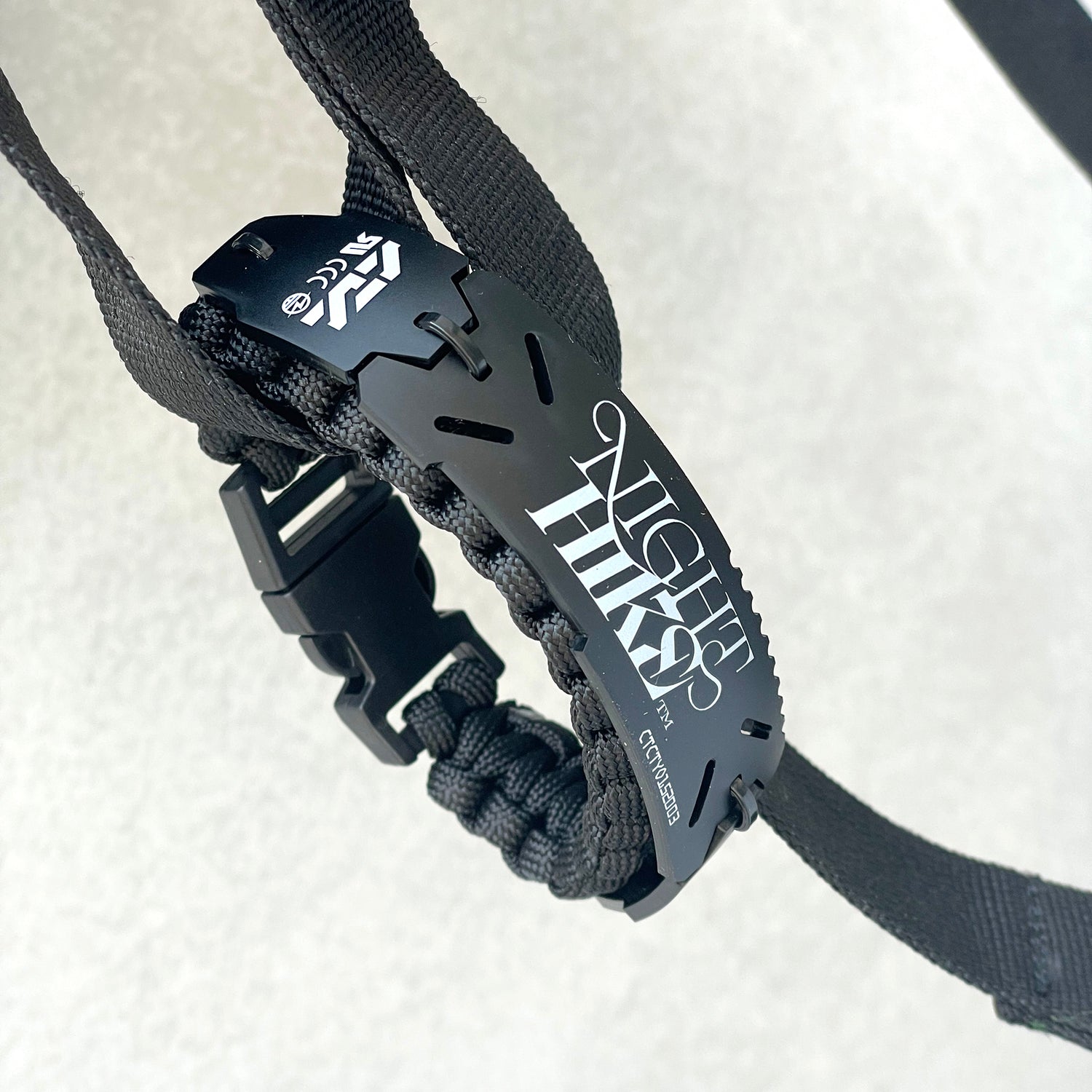 NIGHT HIKE x Chuocho Tactical Crafts Wristband