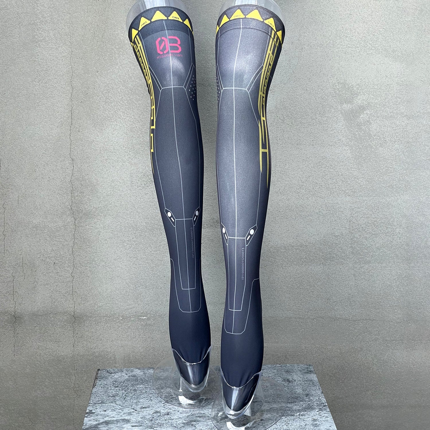Knee-high socks Megurine Luka version