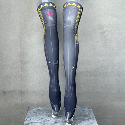 Knee-high socks Megurine Luka version
