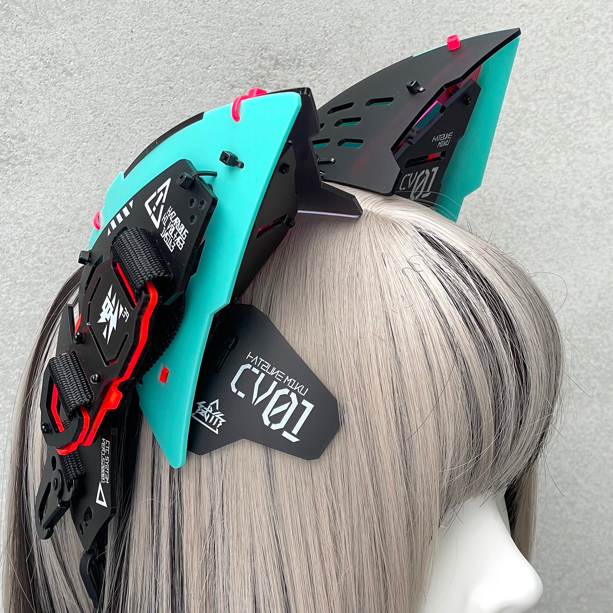 大型立体ネコミミユニット H-04 初音ミクver. – 中央町戦術工芸