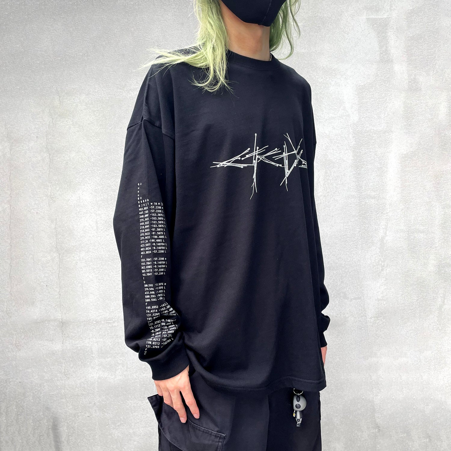 結束ロゴ ロングスリーブTシャツ