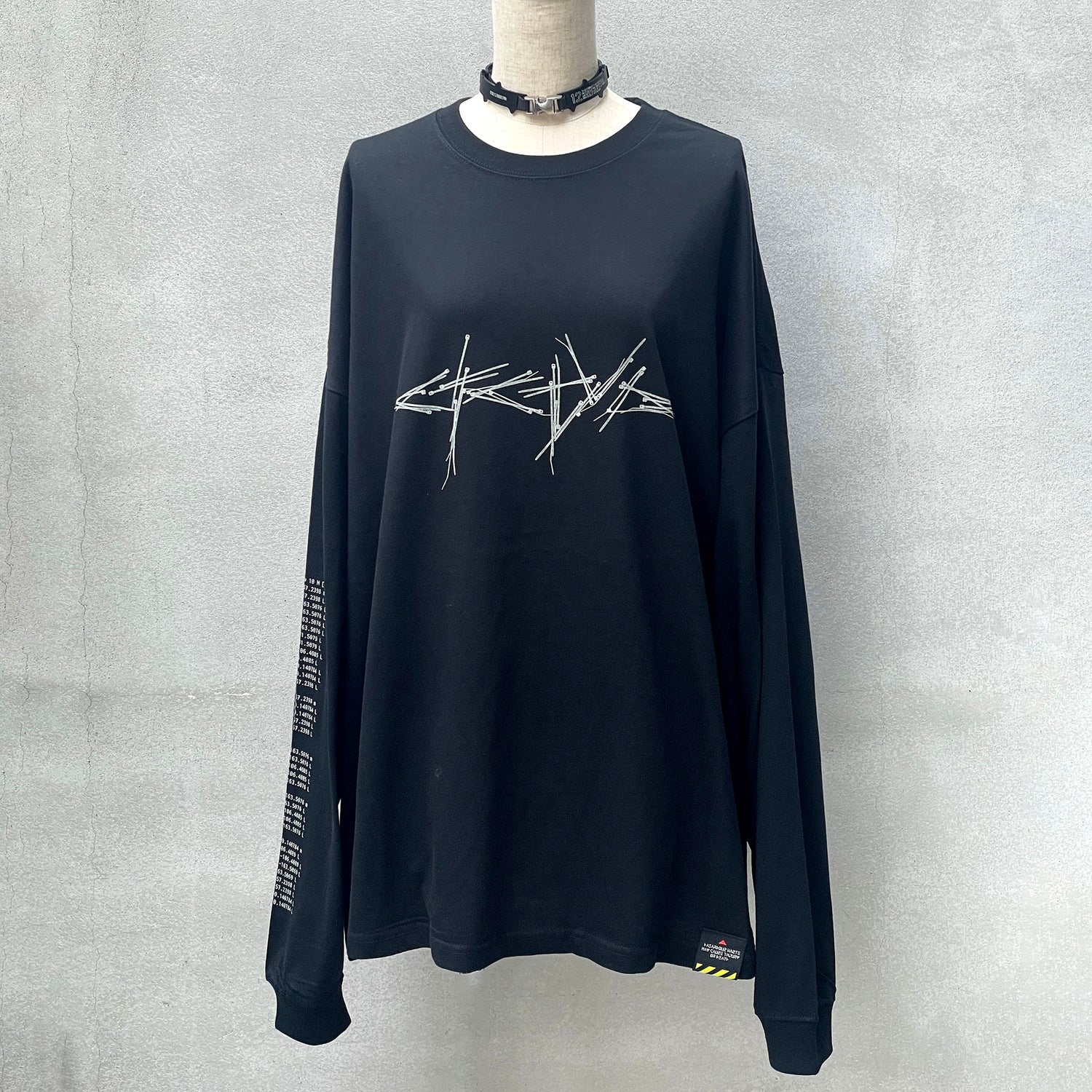結束ロゴ ロングスリーブTシャツ