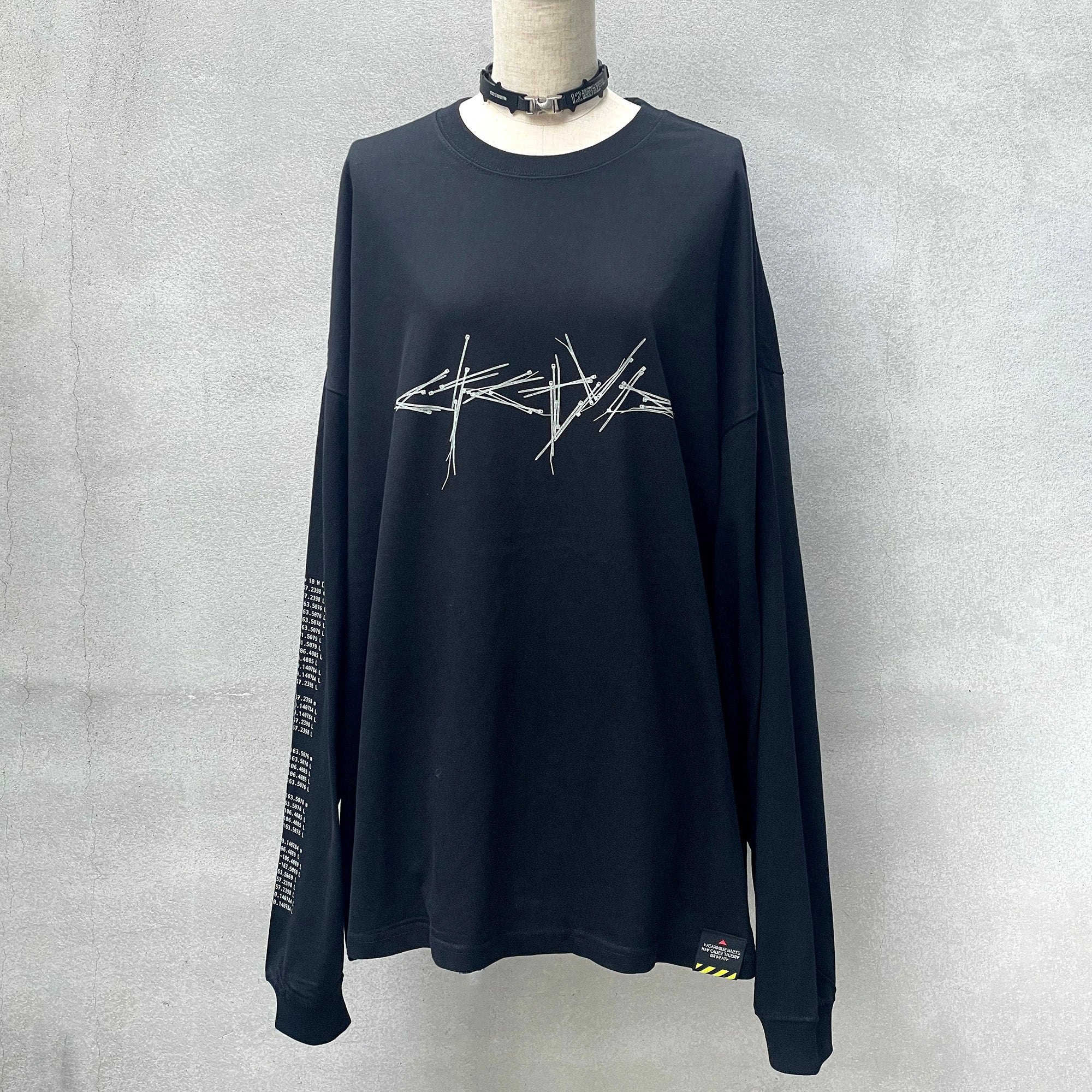 結束ロゴ ロングスリーブTシャツ