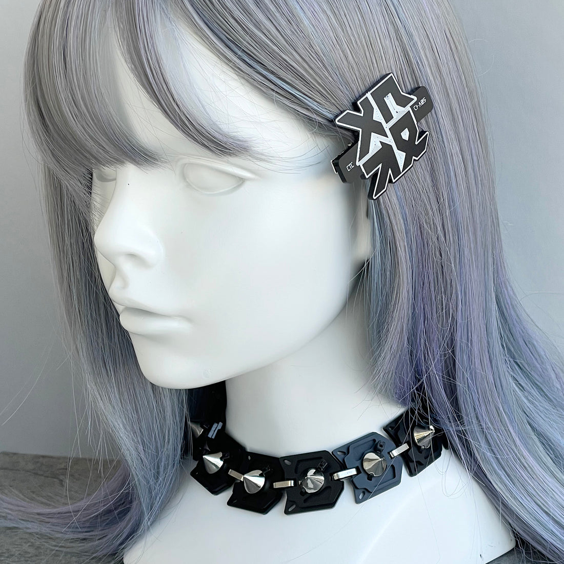 Spiked Belt Choker Unit