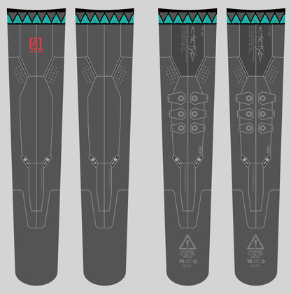 Knee-high socks Hatsune Miku 2024 ver.
