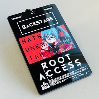 Hatsune Miku Acrylic ID Pass Card YORUGATA ver.