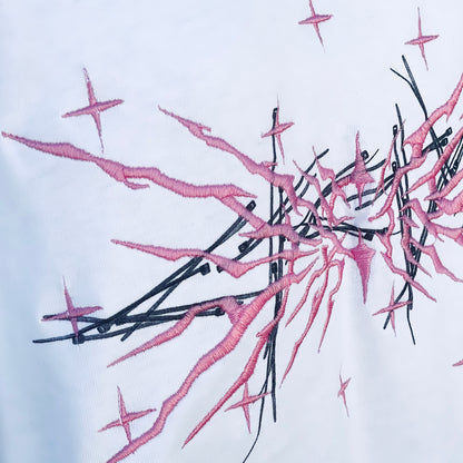 "Productivity" embroidered long sleeve T-shirt Yamauchi Tetsu collaboration model