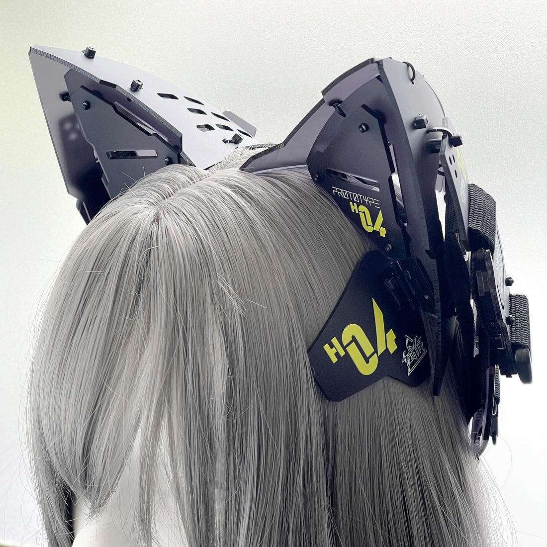 大型立体ネコミミユニット H-04