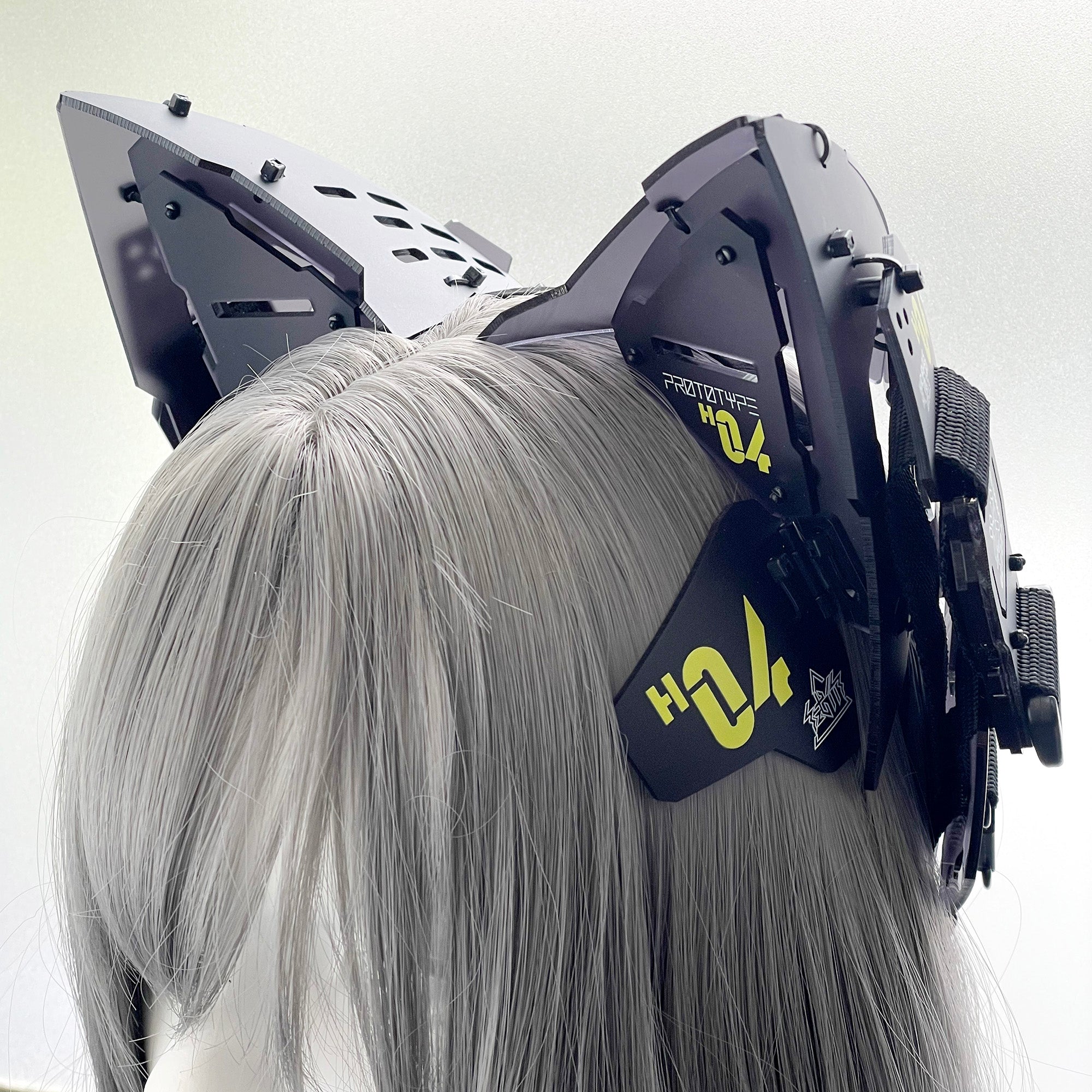 大型立体ネコミミユニット H-04