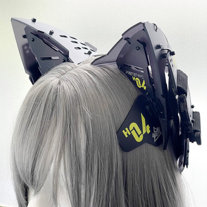 大型立体ネコミミユニット H-04