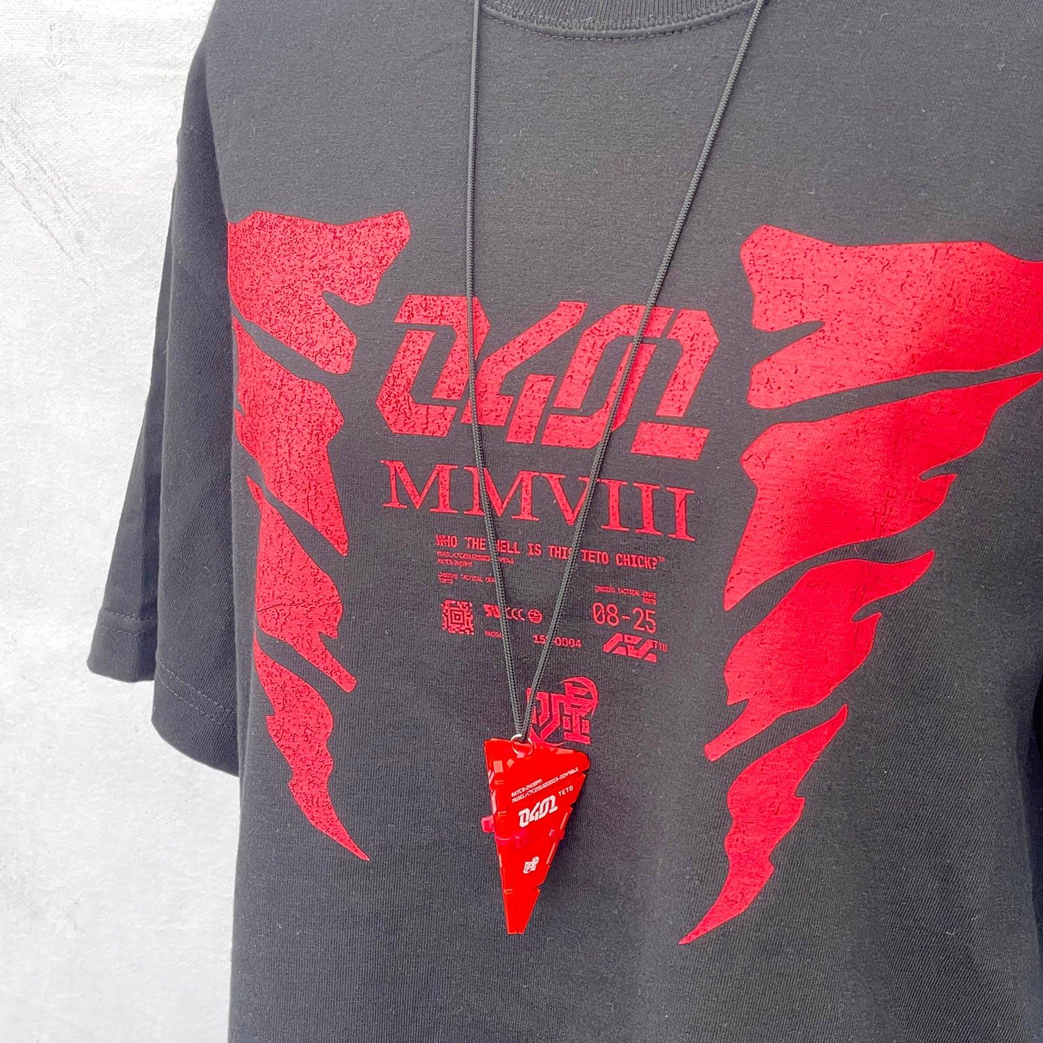 重音テト ツインドリルTシャツ