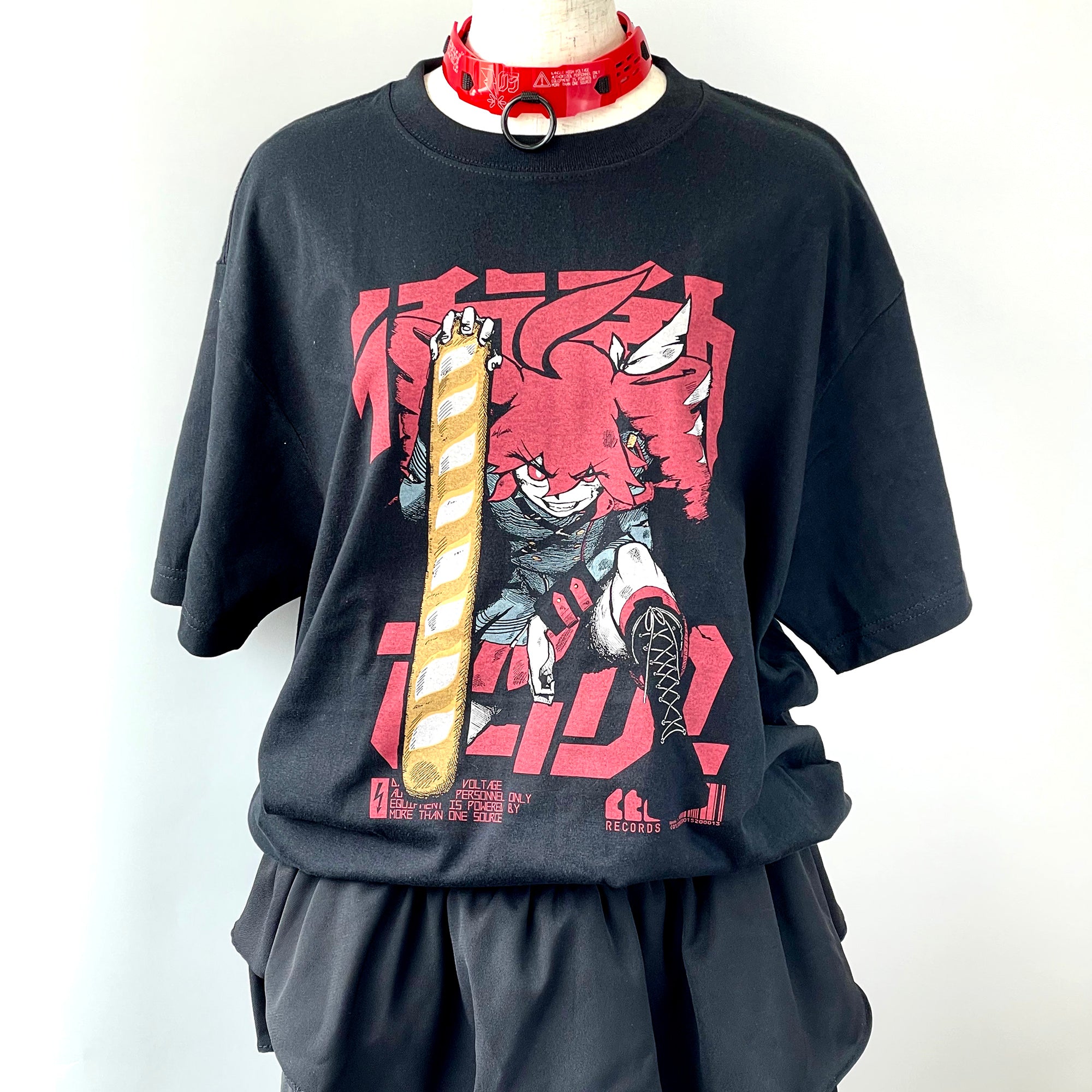 (300枚限定)ダウ90000 また点滅に戻るだけ　Tシャツ　バックプリント有 重音テトTシャツ マサラダVer.【CTCRECORDS】 – 中央町戦術工芸