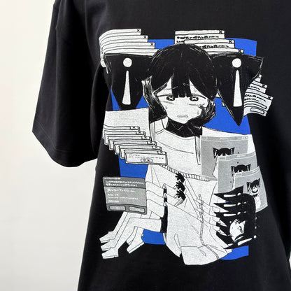 「消えないファイル」重音テト　Tシャツ【CTCRECORDS】