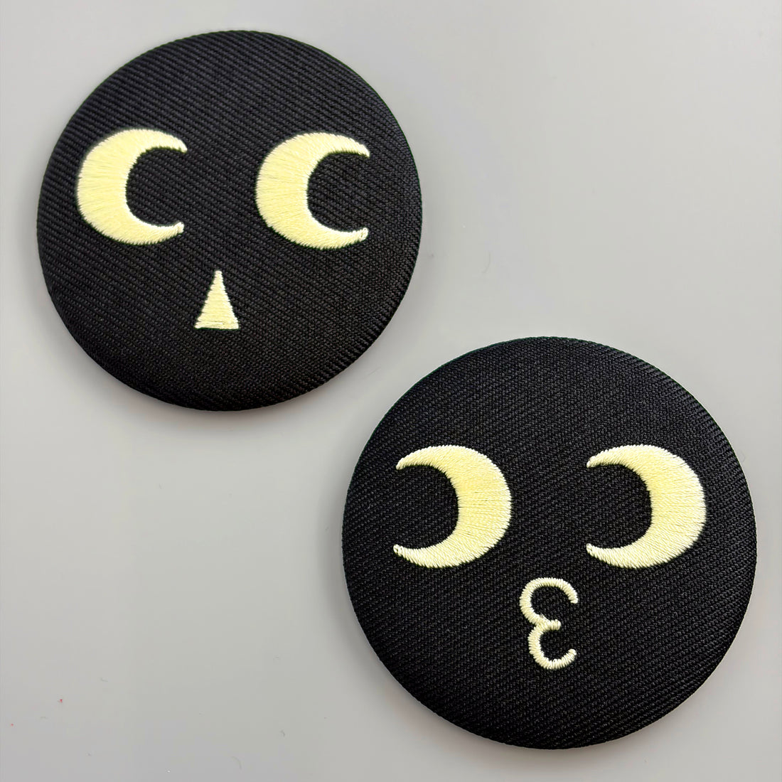 「ム責任集合体」刺繍缶バッチ【CTCRECORDS】
